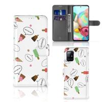 Samsung Galaxy A71 | Book Cover | IJsjes | Portemonnee hoesje