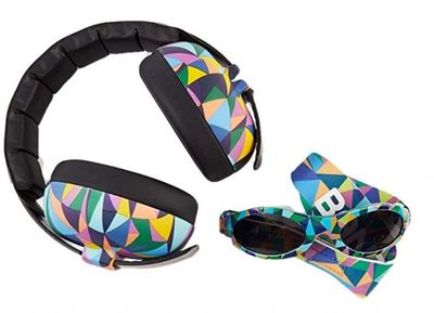 Banz oorkap en zonnebril Banz oorkap en zonnebril