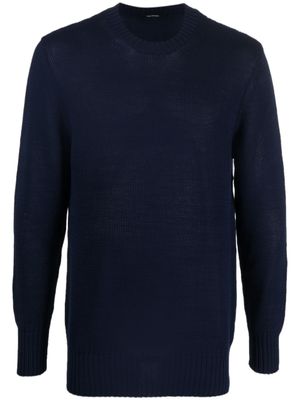 Tagliatore pull léger en coton - Bleu