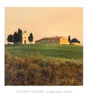 Kunstdruk Elisabeth Carmel - Evening Light, Tuscany 45x50cm