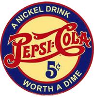 Pepsi-Cola Metalen Bord 60 cm