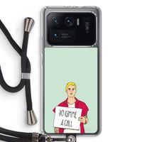 Gimme a call: Xiaomi Mi 11 Ultra Transparant Hoesje met koord