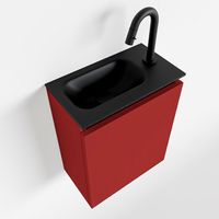 Toiletmeubel Mondiaz Ture | 40 cm | Meubelkleur Fire | Eden wastafel Urban Links | 1 kraangat