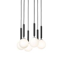 Nuura Miira 6 Hanglamp - Grijs - Wit - thumbnail