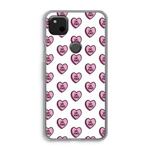 GIRL POWER: Google Pixel 4a Transparant Hoesje