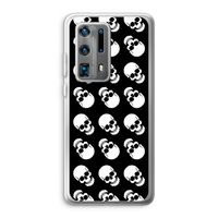 Musketon Skulls: Huawei P40 Pro Plus Transparant Hoesje