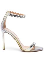 Aquazzura sandales Maxi-Tequila 105 mm en cuir - Jaune - thumbnail