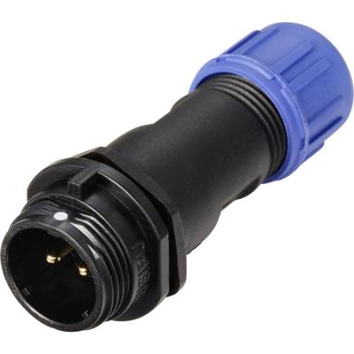 Weipu SP1311 / P 2 I Ronde connector Stekker, recht Totaal aantal polen: 2 Serie (ronde connectoren): SP13 1 stuk(s)