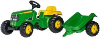 Rolly toys Traptractor RollyKid John Deere junior groen/geel