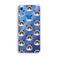 It's a Purrr Case: Huawei Y6s Transparant Hoesje