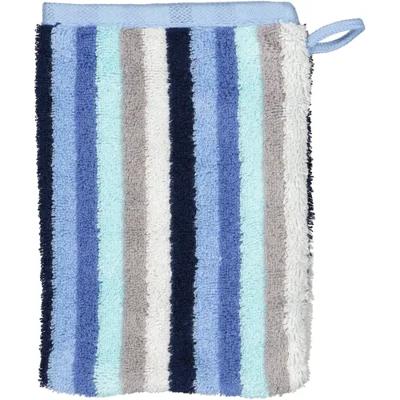 Cawö Cawo Shades Streifen Washandje 16x22 aqua