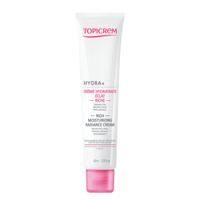 Topicrem Hydra+ Rich Moisturizing Radiance Cream 40ml
