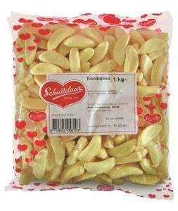 Schuttelaar Schuttelaar - Schuimbananen 1 Kilo
