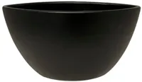 HS bloempot Petra 32x17x17cm zwart