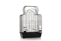 Vogelkooi open mtl 54x34x74cm zwart