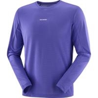 Salomon Shakeout core ls tee heren - PAARS - Heren