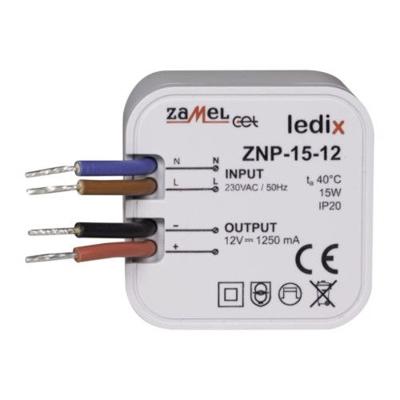 LED Trafo 15 Watt - 12V - 47x47x32 mm