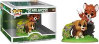 Disney The Fox and The Hound Moments Funko Pop Vinyl: Tod & Copper 2-Pack