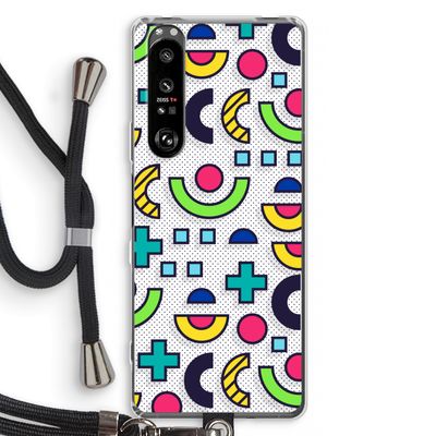 8-bit N°6: Sony Xperia 1 III Transparant Hoesje met koord