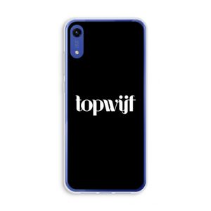 Topwijf Zwart: Honor Play 8A Transparant Hoesje