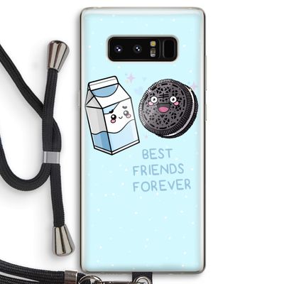 Best Friend Forever: Samsung Galaxy Note 8 Transparant Hoesje met koord