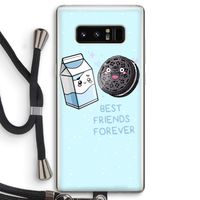 Best Friend Forever: Samsung Galaxy Note 8 Transparant Hoesje met koord
