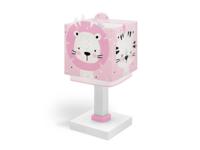 Dalber Kinderkamer tafellampBaby Jungle soft roze - 63111S