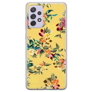 Samsung Galaxy A72 siliconen hoesje - Floral days