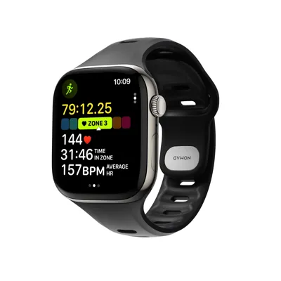 Nomad Tempo horlogeband 40/41/42 mm - Black