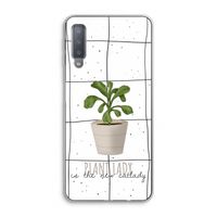 Kamerplant op vensterruit: Samsung Galaxy A7 (2018) Transparant Hoesje