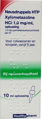 Neusdruppels HTP Xylometazoline HCl 1mg/ml