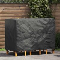 Hoes voor tuinmeubelen Zwart 130 x 80 x 70 cm 600D