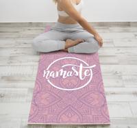 Namasté yoga tekst vinyl tapijt