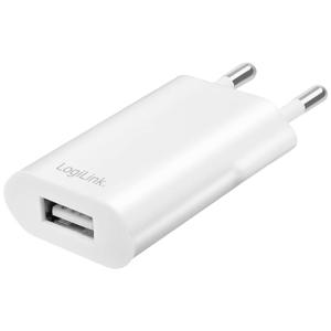 LogiLink PA0093B USB-oplader 5 W Binnen, Thuis Uitgangsstroom (max.) 1000 mA Aantal uitgangen: 1 x USB-laadpoort