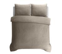 Sleeptime Leaves 3D Taupe/Grijs 200 x 200/220 cm