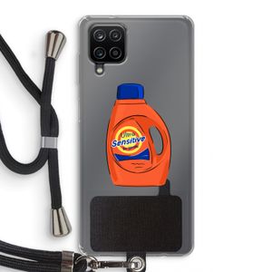 Ultra Sensitive: Samsung Galaxy A12 Transparant Hoesje met koord