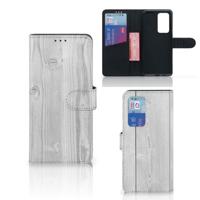 Huawei P40 Pro | Book Style Case | White Wood