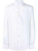 Moorer chemise Sorrento-SA en lin - Blanc - thumbnail