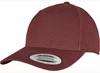 Flexfit FX5789M YP Classics 5-Panel Premium Curved Visor Snapback Cap - Maroon - One Size