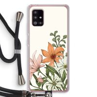 Floral bouquet: Samsung Galaxy A51 5G Transparant Hoesje met koord