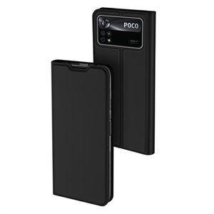 Dux Ducis Skin Pro Xiaomi Poco X4 Pro 5G Flip Case - Zwart