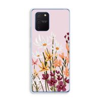 Painted wildflowers: Samsung Galaxy Note 10 Lite Transparant Hoesje