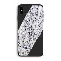 Gespikkelde marmer: iPhone X Biologisch afbreekbaar hoesje