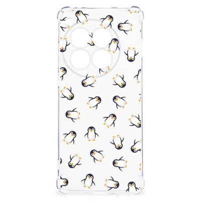 Doorzichtige Silicone Hoesje voor OnePlus 12 Pinguïn