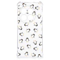 Doorzichtige Silicone Hoesje voor OnePlus 12 Pinguïn