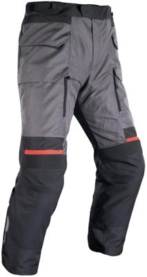 OXFORD Trousers rockland gray/bw/red long gr. 4xl