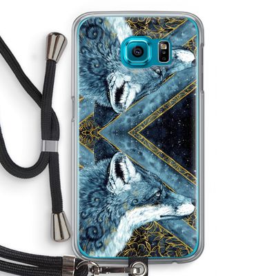 Golden Fox: Samsung Galaxy S6 Transparant Hoesje met koord