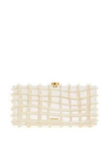 Cult Gaia pochette Rina à design structuré - Blanc