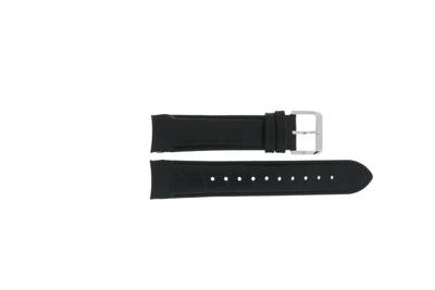 Horlogeband Hugo Boss HB-188-1-14-2543 / HB659302482 Leder Zwart 22mm