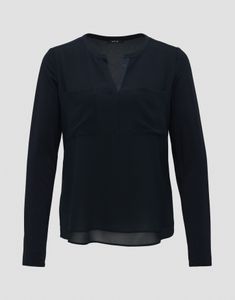 Opus - Navy Forano blouse - Maat 44